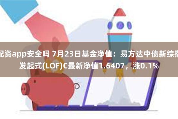 配资app安全吗 7月23日基金净值：易方达中债新综指发起式(LOF)C最新净值1.6407，涨0.1%