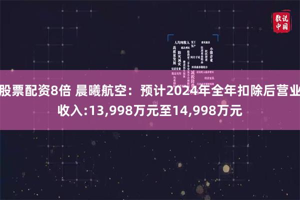 股票配资8倍 晨曦航空：预计2024年全年扣除后营业收入:13,998万元至14,998万元